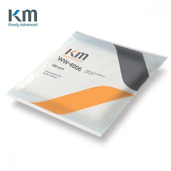  KM 크린룸 15x15cm WW 극세사 4006 100매입 와이퍼