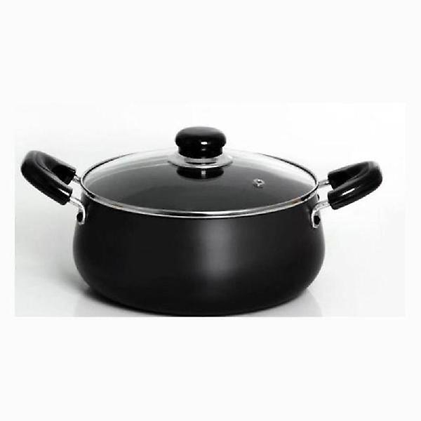  (SM)눌러붙지 않는 유리뚜껑 양수냄비 18cm