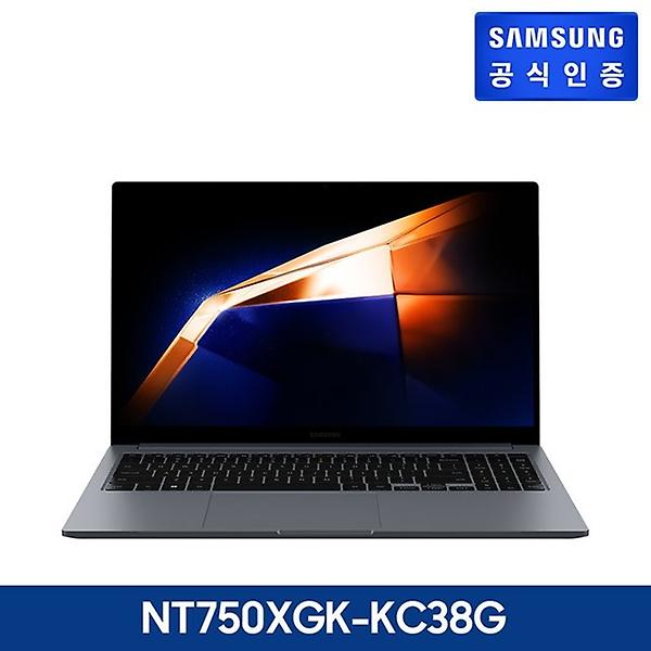 [삼성전자/NT750XGK-KC38G] 삼성 갤럭시북4 그레이 15.6인치(39.6cm) 코어E3-100U / 8GB 256SSD / Windo...