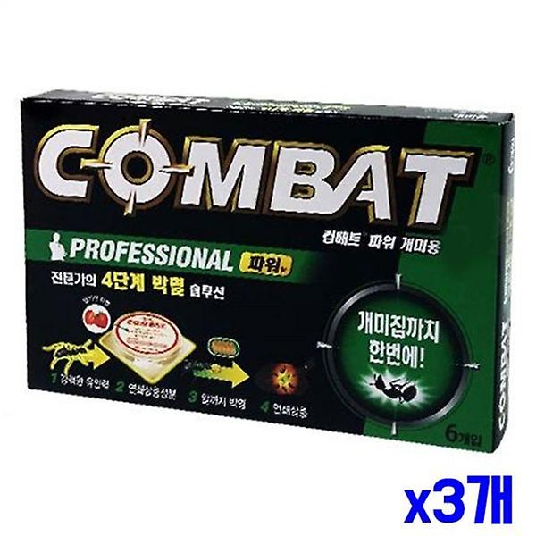  개미용 컴배트 파워 6개입 x3개