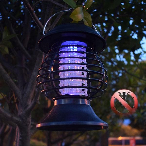  2IN1 정원무드등 태양광충전 레트로04 모기퇴치기