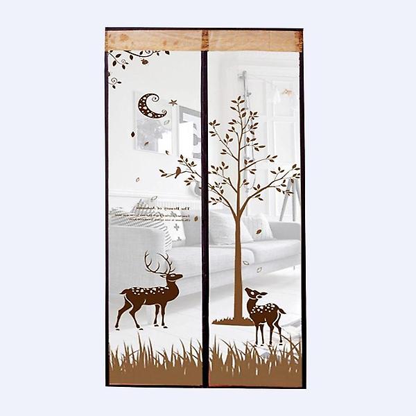  모기장 100x210cm 현관 사슴 문