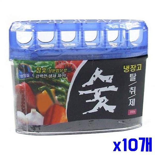  냉장고 냄새제거 숯 탈취제 200g x10개