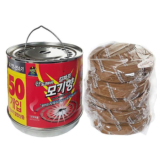  킬파프 캔모기향 50입 연소기결합형