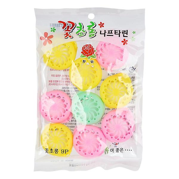  장미 꽃초롱 나프탈렌 9p 10개 세트