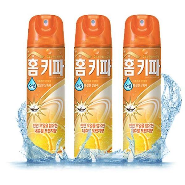  홈키파 수성 오렌지향 모기에어졸 3개
