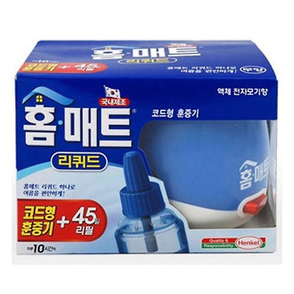  홈매트 리퀴드 코드형 모기 벌레기피 모기향 훈증기