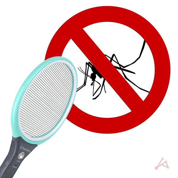  전기모기채 고급 가정 파리 해충 모기채 중형