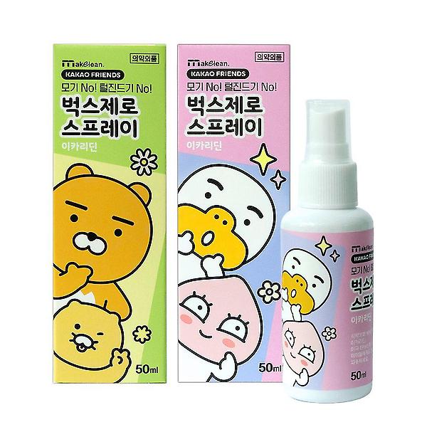  카카오프렌즈 벅스제로 스프레이 (이카리딘) 50ml