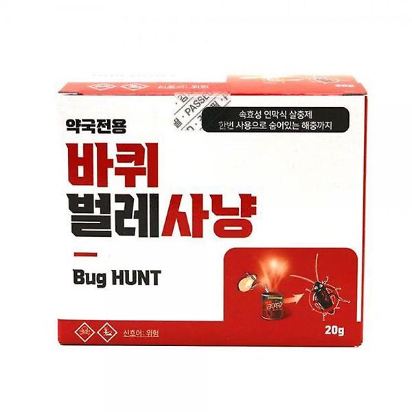  훈증 바퀴벌레사냥 20g 연막탄 개미 빈대 옴 먼지다듬