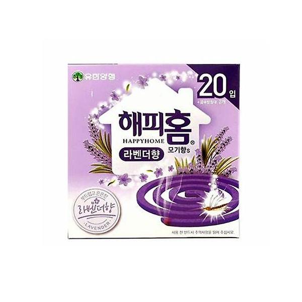  해피홈 라벤더향 20매 모기향