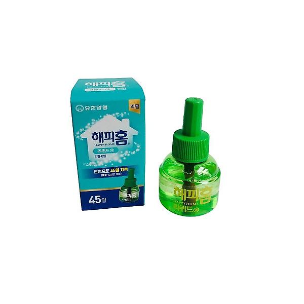  해피홈 모기훈증기 액체형 리필 45일 리퀴드 1병