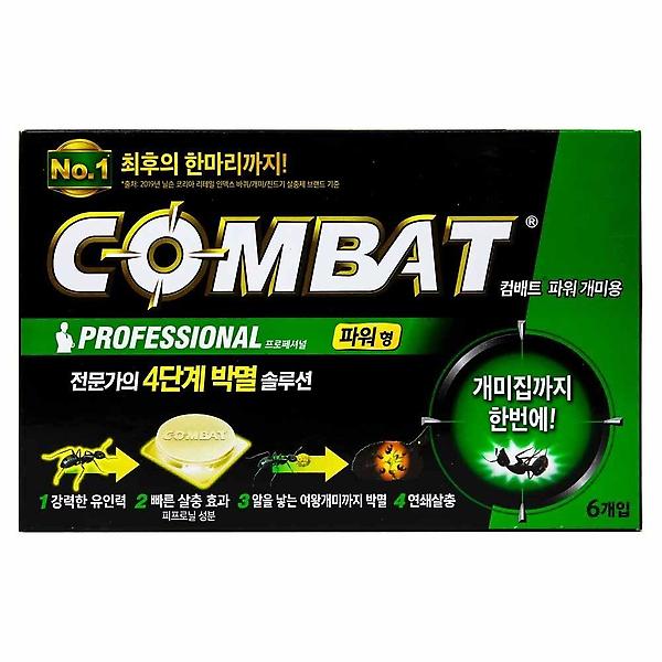  컴배트 프로페셔널 파워 개미용 6개입 패치형 773000