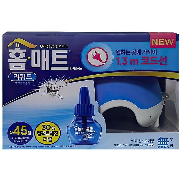  홈매트 모기 훈증기 전기 모기약 퇴치 리퀴드 전자