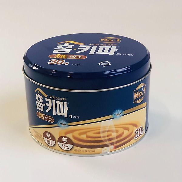  홈키파 모기향 30p 무향료 무색소 모기 퇴치약 유인