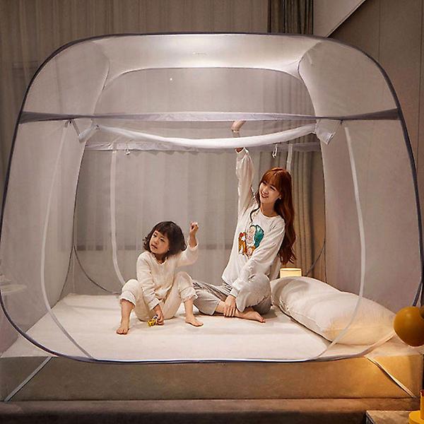  원터치 실내 침대 모기장/ 아이들 방/ 모기 벌레 보호