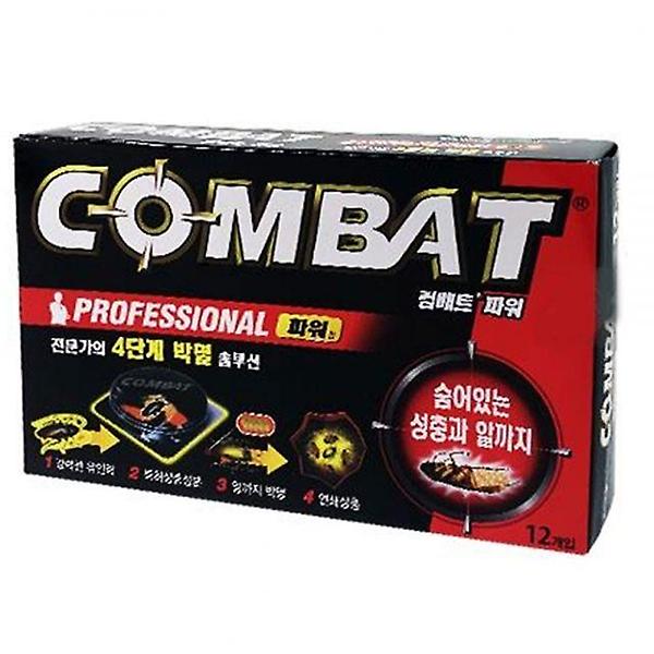  파워 작은바퀴용 컴배트 12개입 바퀴벌레약제 바퀴약