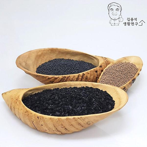  인테리어 활성탄 대나무그릇 받침대 M-2