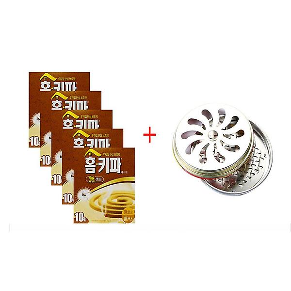  홈키파모기향 10개입X5개(모기향연소기1개포함)