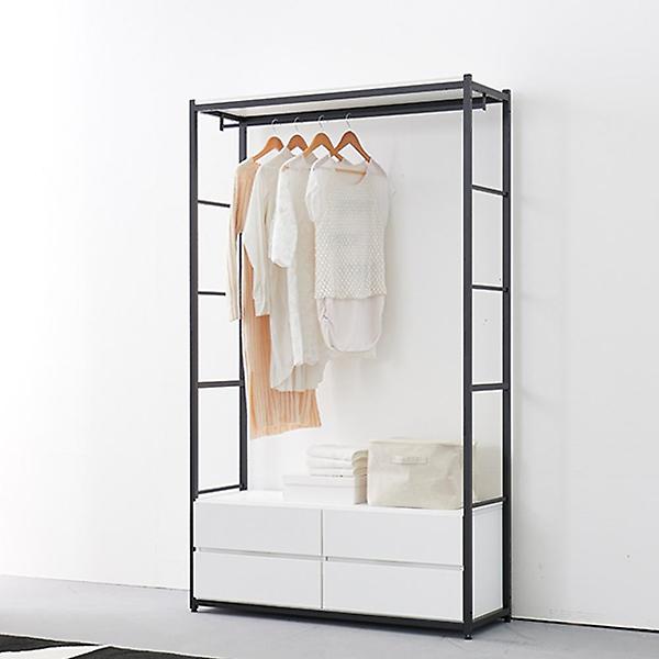  아이앤 레버티 1200 시스템 2단서랍 드레스룸 행거 SY