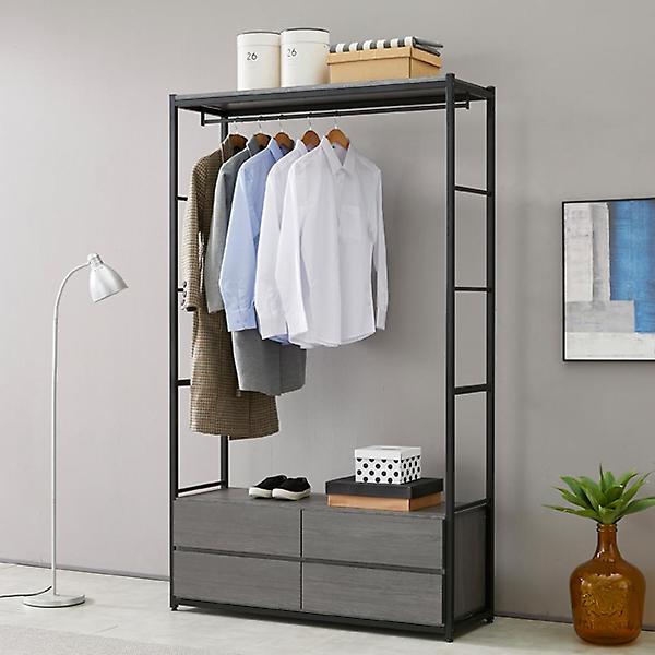  아이앤 레버티 1200 시스템 2단서랍 드레스룸 행거 SY