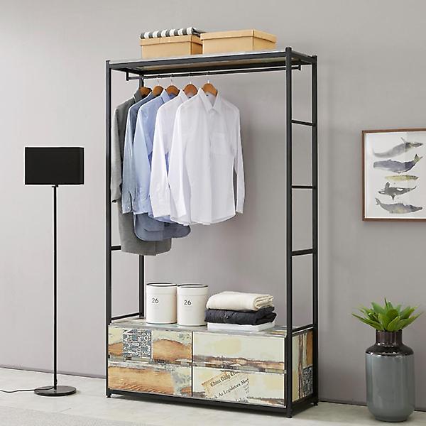  아이앤 레버티 1200 시스템 2단서랍 드레스룸 행거 SY