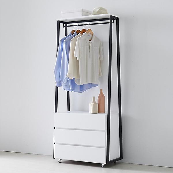  아이앤 레버티 800 3단서랍 이동식 행거 SY