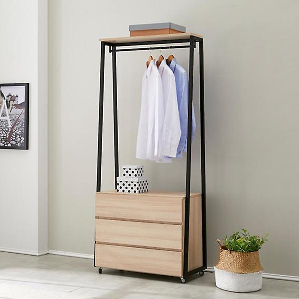  아이앤 레버티 800 3단서랍 이동식 행거 SY