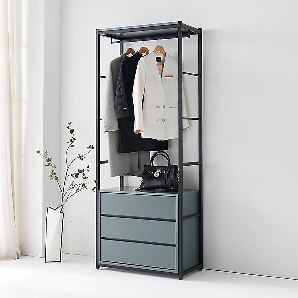  아이앤 제니아 600 시스템 드레스룸 3단 서랍 행거 SY