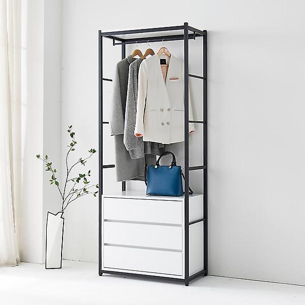  아이앤 제니아 600 시스템 드레스룸 3단 서랍 행거 SY