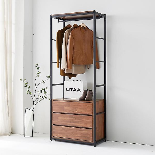  아이앤 제니아 600 시스템 드레스룸 3단 서랍 행거 SY