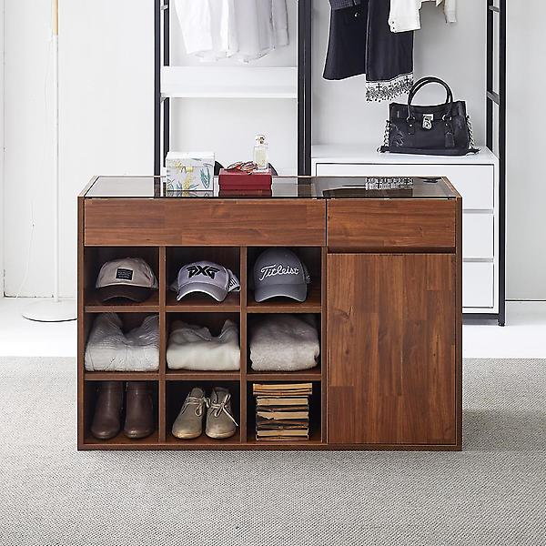  아이앤 제니아 1200 시스템 드레스룸 아일랜드 오픈 서랍장 SY