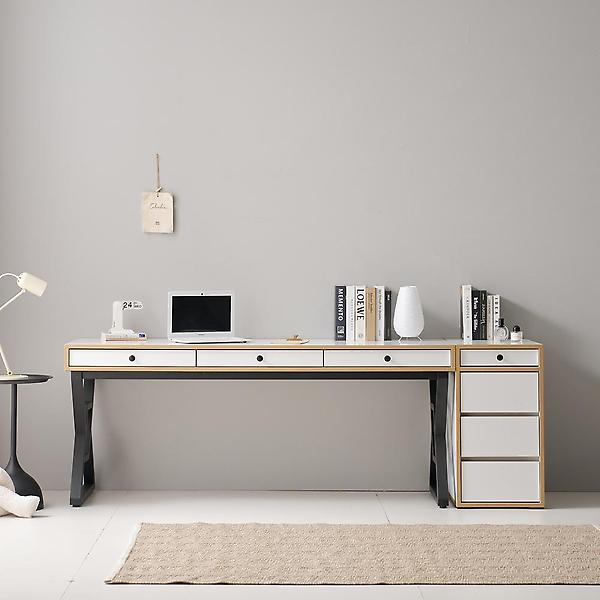  아이앤 제니아 1600 수납 책상 서랍 세트 SY