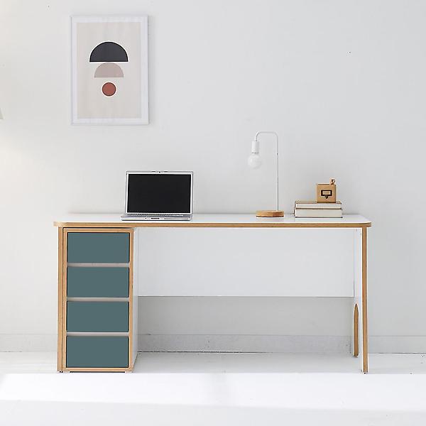  아이앤 엘로인 4단서랍 1600 책상 세트 SY