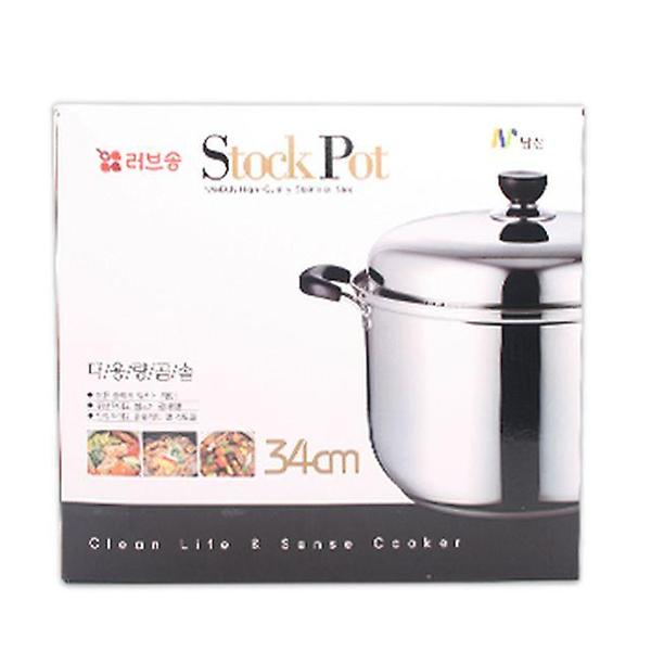  러브송 스텐 곰솥(34cm)