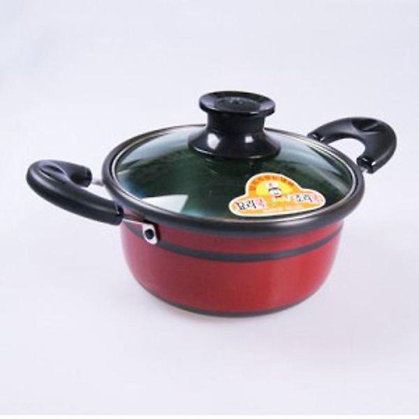  경질 냄비 라면 찌개 국 요리 주방 냄비 양수 22cm