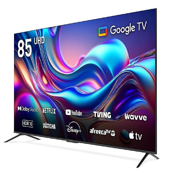  [무결점] 프리즘 바이런 HP85G3 215cm 구글3.0 스마트 4K UHD 베젤리스TV_기사설치포함