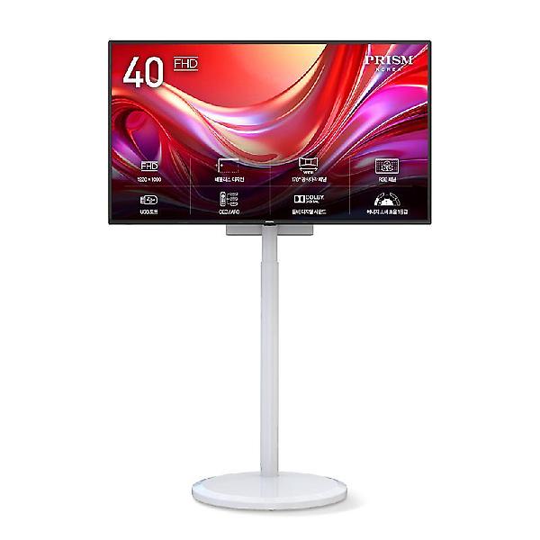  프리즘 프리무빙 101cm FHD TV PT400FD + 높이조절 이동식 스탠드 PN234 / 삼탠바이미 중소바이미