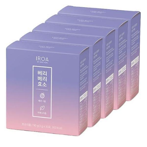  이로아 베리베리효소 (3g x 30포) 5박스 - 통곡물 발효 식품