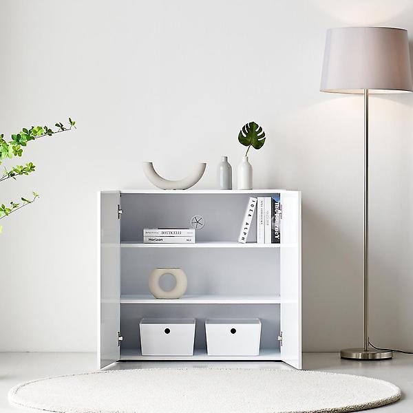  아이앤 로레타 800 다용도 수납장 전선홀 1개