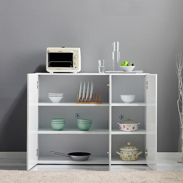  아이앤 로레타 1200 다용도 수납장  전선홀 2개