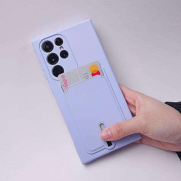  갤럭시 S25플러스 카드수납 2장 실리콘 젤리 케이스