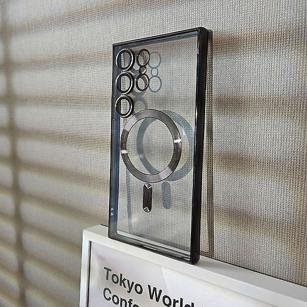  갤럭시 S25플러스 2배자력 맥세이프 호환 투명케이스