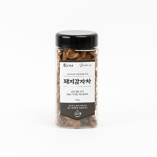  [흙사랑] 돼지감자차 병(100g)