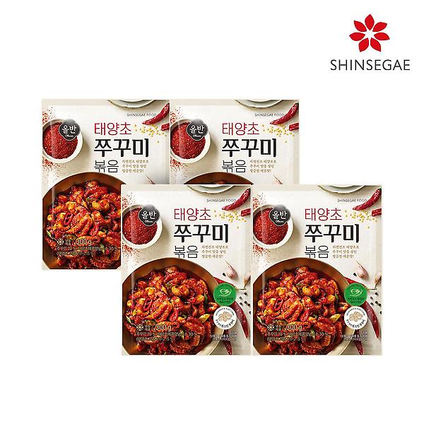  [올반] 태양초 쭈꾸미볶음 300g x 4팩