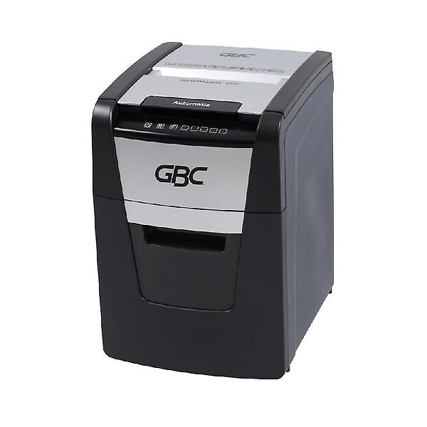  문서세단기 GBC ShredMaster 100X 자동급지 최대 100매 34L 사무실파쇄기 종이세절기 서류분쇄기