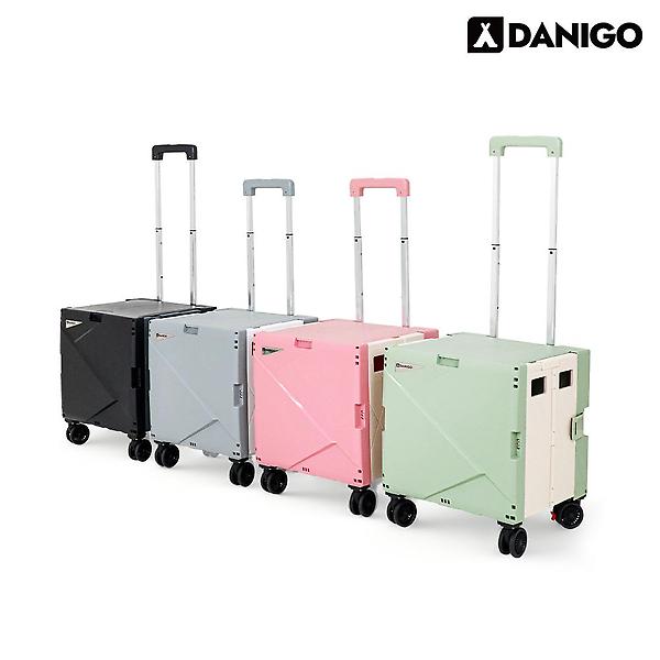  [다니고] 접이식 장바구니 시장 쇼핑 핸드 캐리어 마트 폴딩 카트 대형