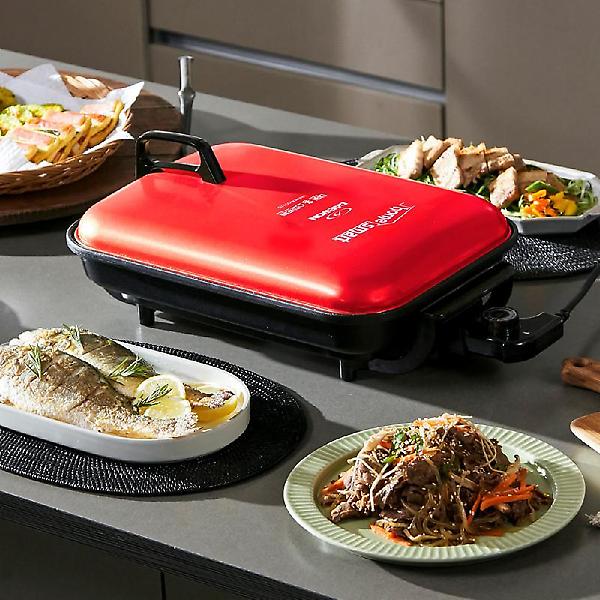  대원 가정용 대형 고기불판 팬 전기그릴 와이드 그릴팬 명절 전부치기 요리