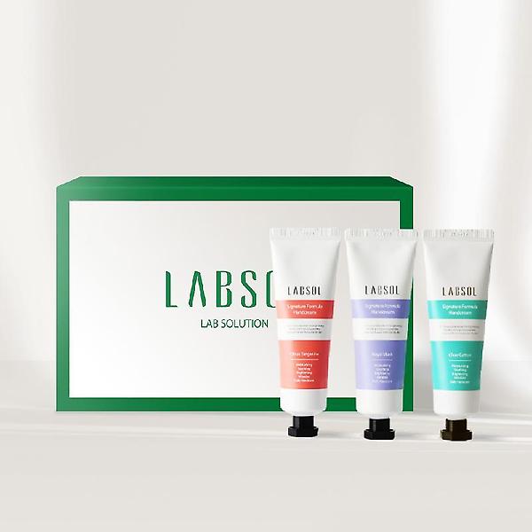  랩솔 시그니처 포뮬러 핸드크림 55ml 3개 선물세트