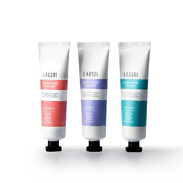  랩솔 시그니처 포뮬러 핸드크림 55ml 3개 선물세트